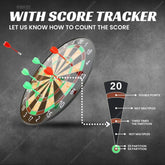 Magnetic Dartboard with 4 Soft Darts, Suitable for Kids Soft Tip Dart  (Pack of 1)